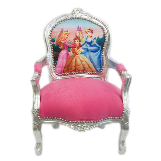 Kinderstoel Zilver Prinses